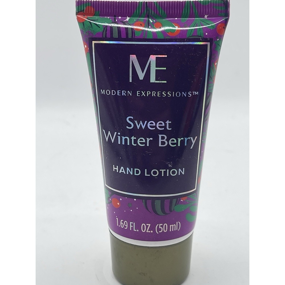 Modern Expressions Sweet Winter Berry Hand‎ Lotion 1.69 Oz Travel Size